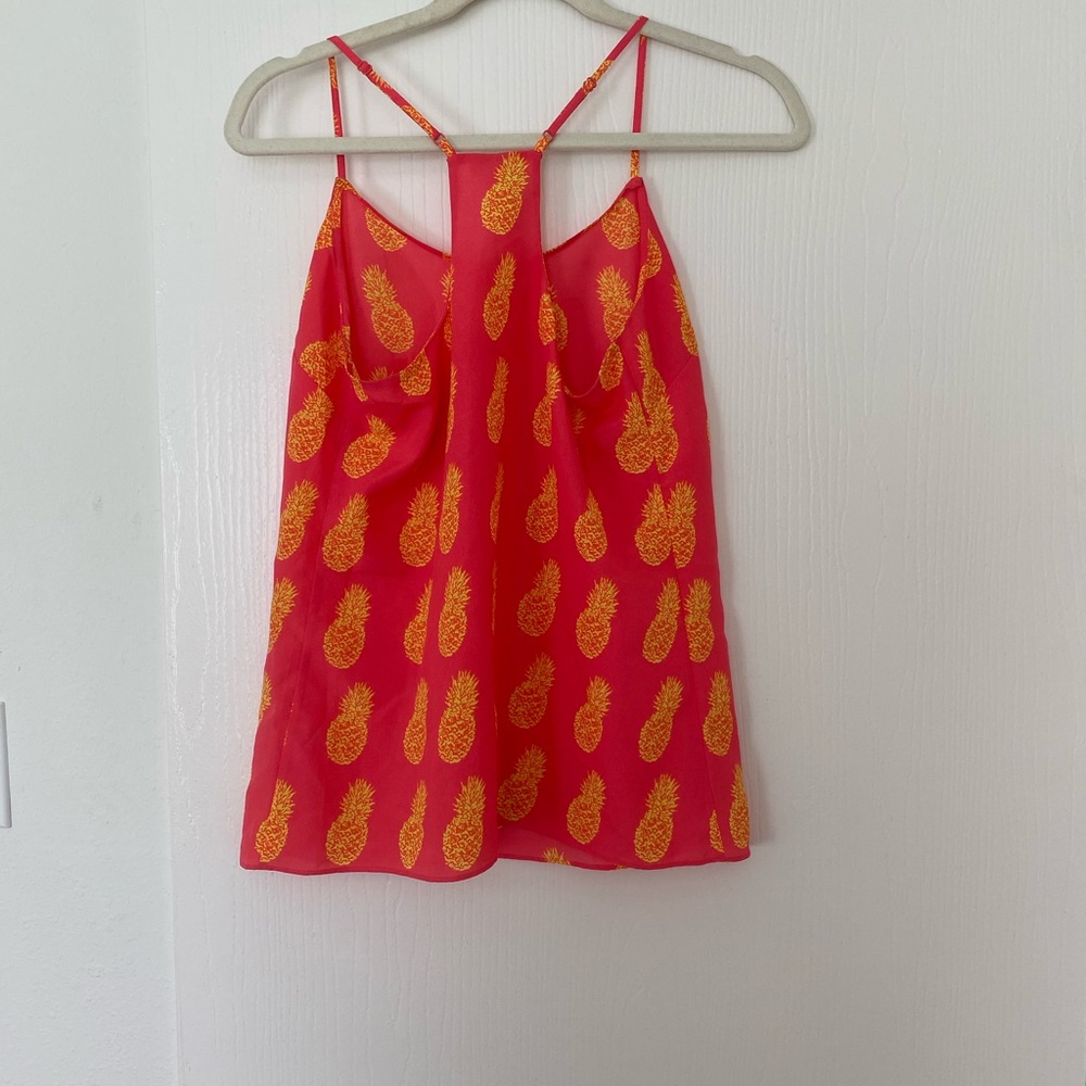 Adorable J Crew Pineapple Print Tank